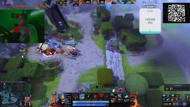 СЕГОДНЯ МОЙ ДР ОТ РЕКРУТА ДО ТИТАНА НА КЕРРИ Dota 2 WINTER WYVERN смотреть онлайн