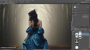 Коллаж в Photoshop Forest. Часть 4