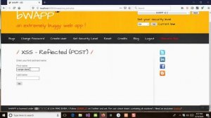 Bwapp | Exploiting Vulnerabilities