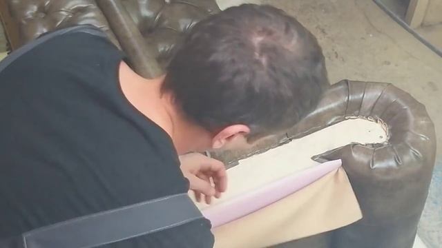 CHESTERFILD | Диван честер | Финальная часть изготовления дивана честер | SERKO Mebel смотреть онлайн