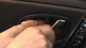 Как снять обшивку карту передней двери RENAULT LAGUNA(12-)door panel removal/demontaz tapicerki !