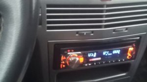 Рамка 1DIN магнитола Opel Astra H