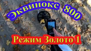 Как увидеть мелкое золото Эквиноксу 800?