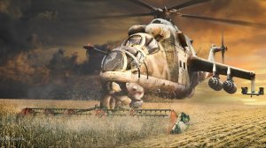 ArmStalker. Ми-24 работает по квадрату.