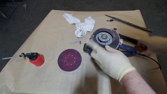Переделка эксцентриковой шлифмашины