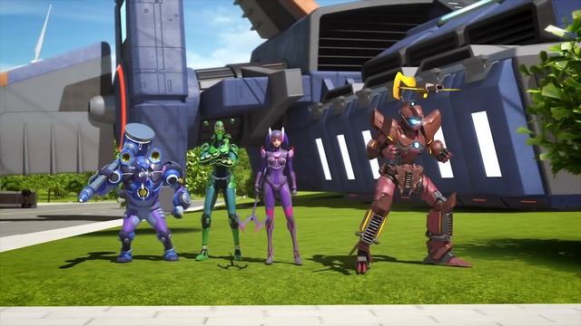 [MiniforceX PENTATRON] ep19: La decisión del equipo dan (Español Latino) смотреть онлайн