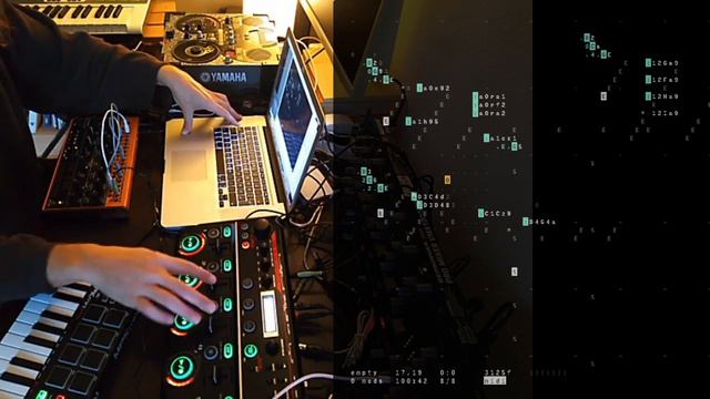 Behringer Crave + ORCΛ livecoding + vintage Yamaha DJX-IIb смотреть онлайн