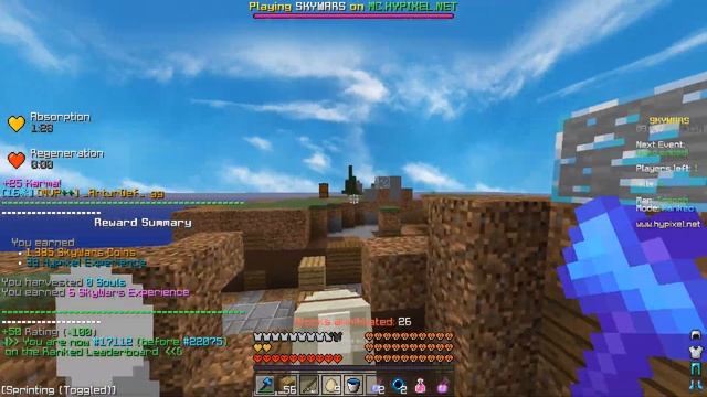 КАК СТАТЬ ПРО ИГРОКОМ ЗА 24 ЧАСА?! - КАК НАУЧИТЬСЯ ИГРАТЬ ЗА ДЕНЬ В МАЙНКРАФТ НА СКАЙВАРС смотреть онлайн