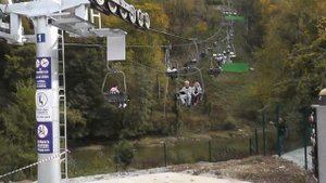 Канатная дорога в Горячем Ключе