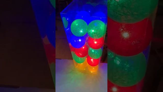 Светодиодная гирлянда 40 LED "Клубки"