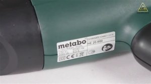 METABO HE 20 600 - "Soprador ar quente 2000W, três velocidades até 800ºC."  www.atila.pt