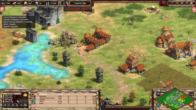 Age of Empires II DE - Huns and learning army composition смотреть онлайн