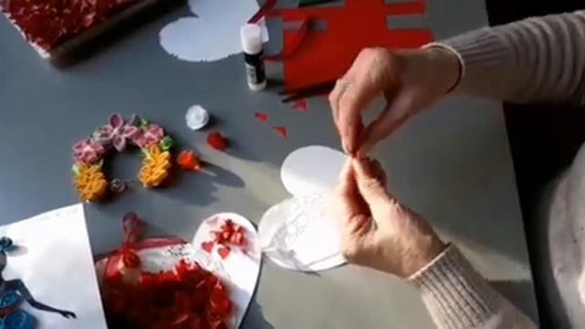 Открытки с розочками  на День Святого Валентина или на 8 Марта.