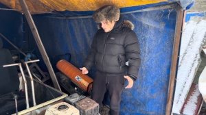 Гусеничный трактор!своими руками.стоял 3 года