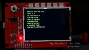 Pip Boy 3000 Mk IV, Boot Screen Teaser