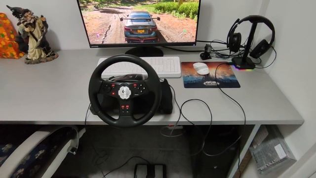 Unboxing i Recenzija Volana Logitech NASCAR Racing Wheel! смотреть онлайн