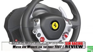 Sim Racing Review Latest News - Thrustmaster's new Ferrari 458 Italia XBoxOne Wheel