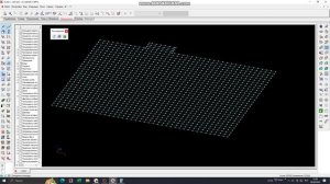 Создание контуров плиты триангуляцией в SCAD