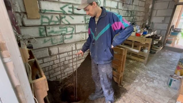 Отделочные работы в Затверечье,ч.2 Гараж, разборка верстака,красим стены, заземление в частном доме смотреть онлайн