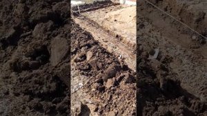 Разметка для фундамента под террасу.