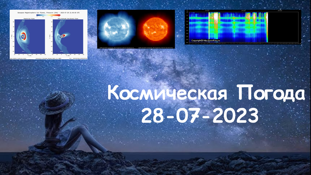 Космическая Погода 28.07.2023