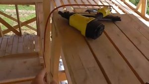 Монтаж каркасных стен. Второй этаж. Из квартиры в свой дом. День 23.