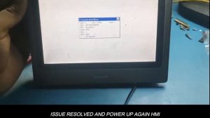 advantech hmi wop-2070 not start program error download wait show on display