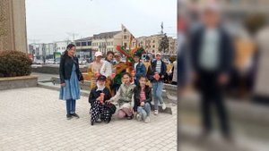 Поездка в город Андижан.5"Г" класс школа номер 1 городок Ташлак. Лучшие друзья как всегда вместе!!!