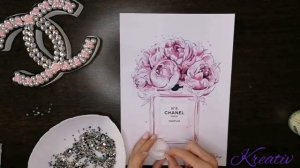 DIY ROOM DECOR. Постеры FASHION, CHANEL. Статуэтка CHANEL. Мой девчачий уголок (часть 1)