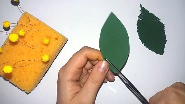 Foam flowers tutorial. Цветок мимозы своими руками: видео урок. Как сделать цветы из фоамирана