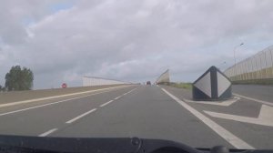 Calais Ferry Port - A16 Autoroute from Paris to Passport Control