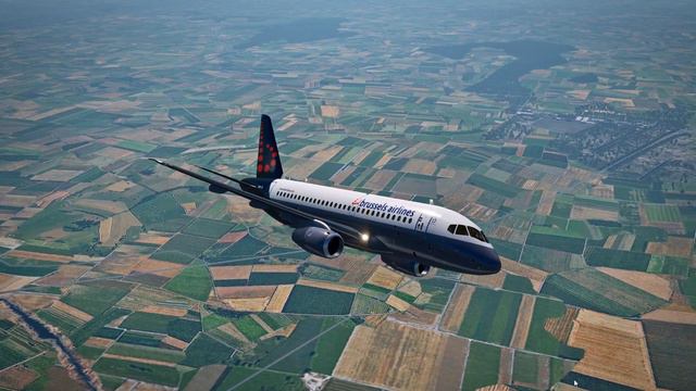 Flying Brussels  Sukhoi Superjet 100  Billund EKBI - Brussel EBBR  X-Plane 11  English