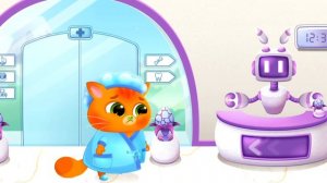 Мультик для дітей як Арина весело грає в лікаря та лікує котика Бубу | Bubbu застудився