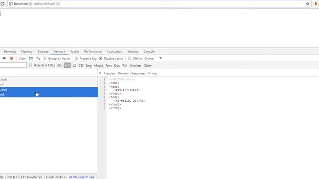 Занятие 12 Введение в AJAX Построение SPA приложений смотреть онлайн