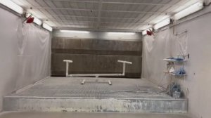 Участок финишного покрытия - "Чистая комната"