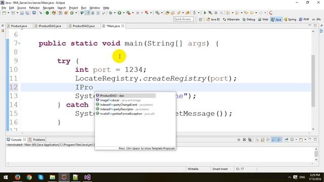 RMI in Java смотреть онлайн