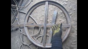 Размоточное устройство для бухты проволоки, КАК СДЕЛАТЬ !!!