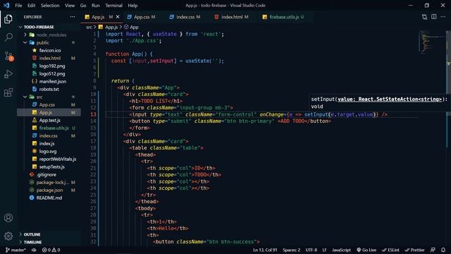 (Hindi) React Todo App | Firebase Integration ( Easy Technique ) | Learn Firebase with React..