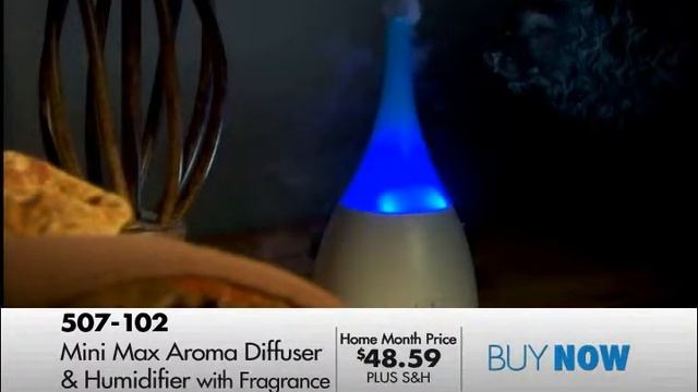 The Shopping Channel - Mini Max Aroma Diffuser & Humidifier Home Month Special смотреть онлайн
