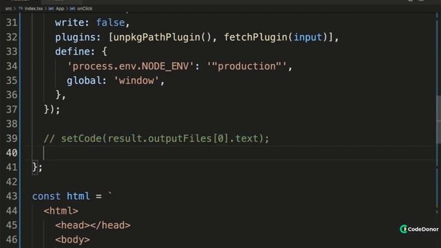 110. Passing Code to the IFrame | React with Typescript #react #typescript #javascript #learning