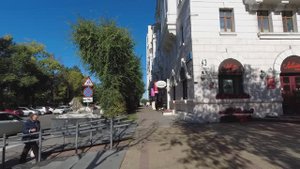 Прогулки по Хабаровску. Ул. им. Аркадия Гайдара.  Walking in Khabarovsk. Arkady Gaidar Street.