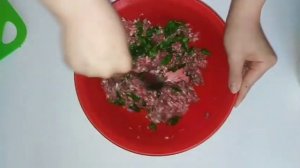 Очень вкусные катлеты с говядина и кортошкой с таматным соусом в духовке ? (Patatesli dizme kebabi)