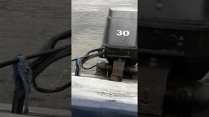 ямаха 30 3 целиндра, гидроподъём