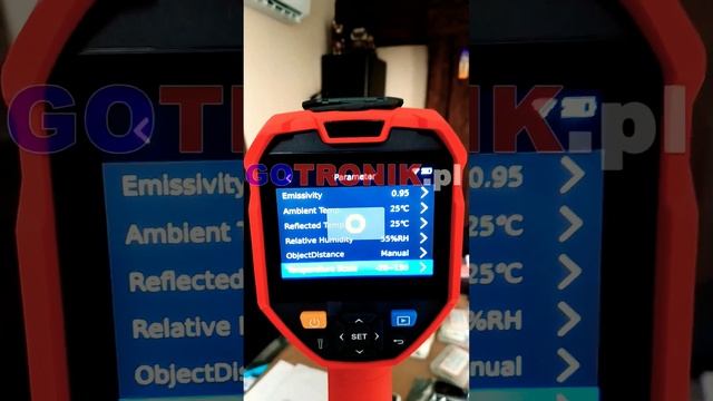 UTi720E kamera termowizyjna - zakresy temperatur - czas przełączenia - Unit UTI-720E смотреть онлайн