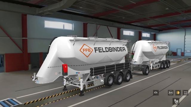 #ETS2 FELDBINDER TRAILER PACK - ОБЗОР