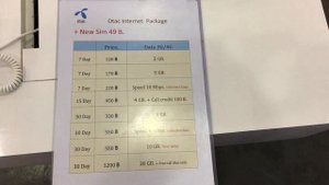 4G-интернет операторов сотовой связи на Пхукет