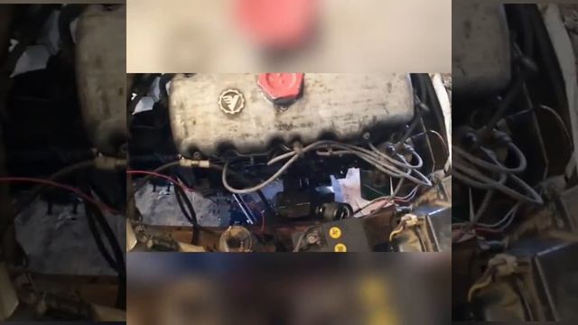 Пропало давление масла Москвич-2141 ДВС «УФА 1,5» смотреть онлайн
