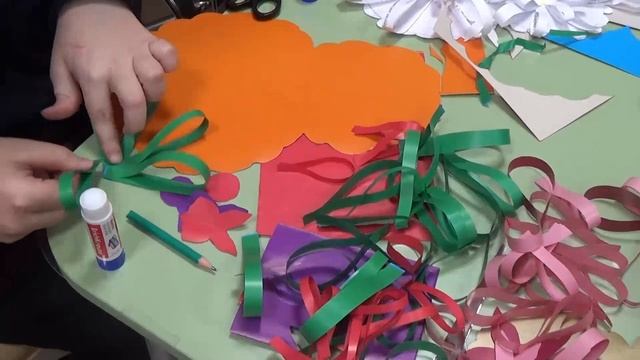 мастер-класс Поздравительная открытка к 8 марта