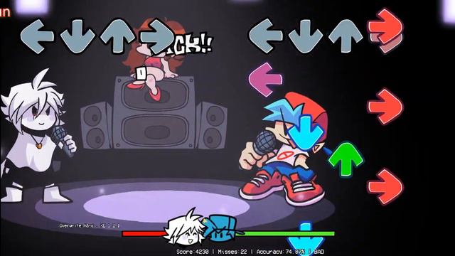 🔥First Time Playing Friday Night Funkin Week X .Vs X!Chara - Overwrite (Hard) 🔥 смотреть онлайн