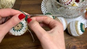 ✨Новогодние идеи✨: ШАР крючком